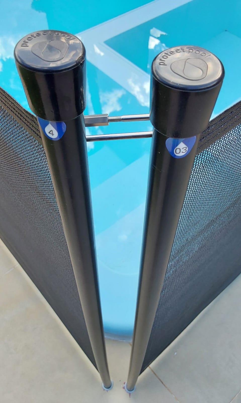 Sistema ProtectPool com acabamento profissional